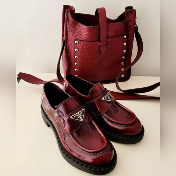 Rebecca Minkoff Burgundy Crossbody - Picture 1 of 14